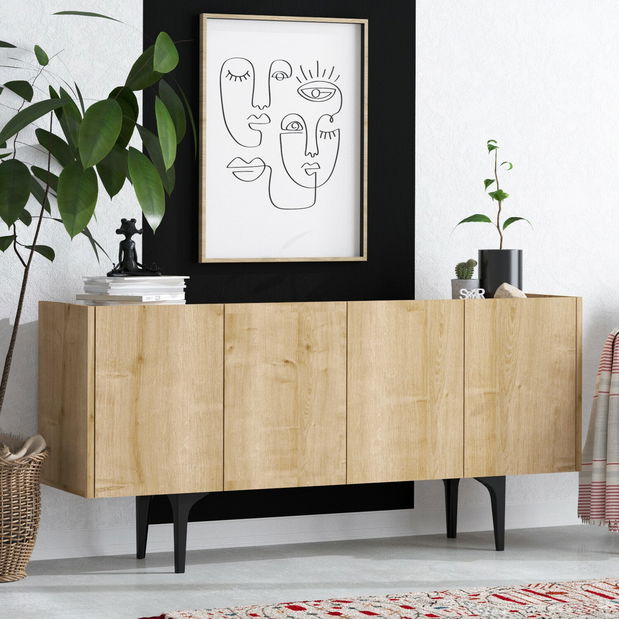 Skříňka Aliex 14 (Dub safírový)