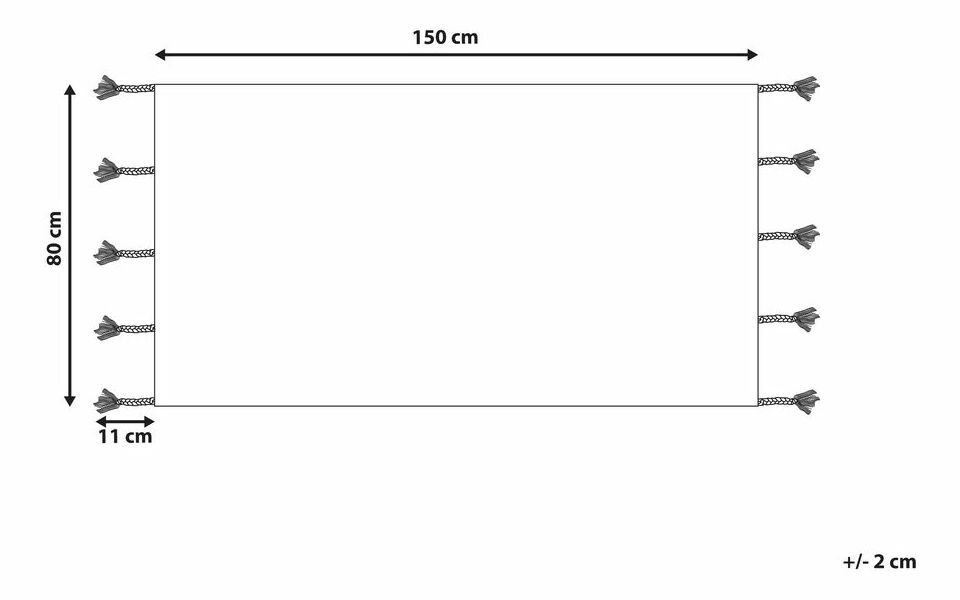 Koberec 80 x 150 cm Duce (vícebarevná)