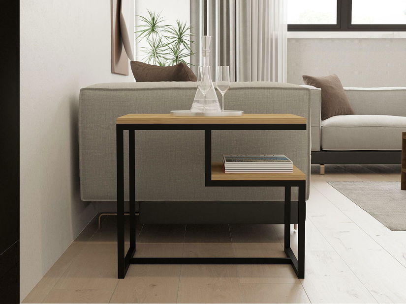 Příruční stolek Kolana (dub safírový)