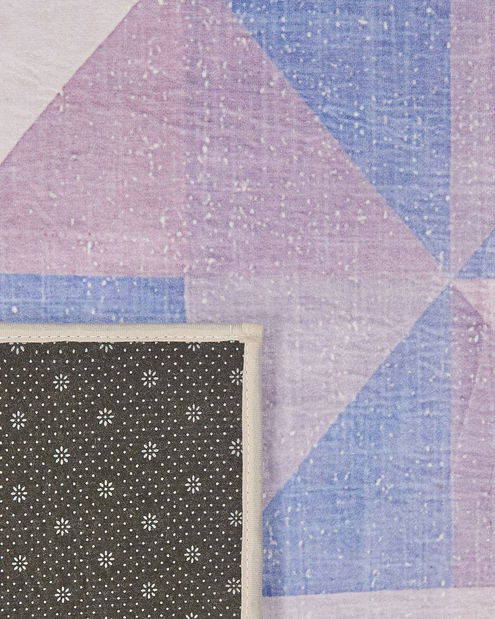 Koberec 80x150 cm KARTALY (polyester) (modrá)