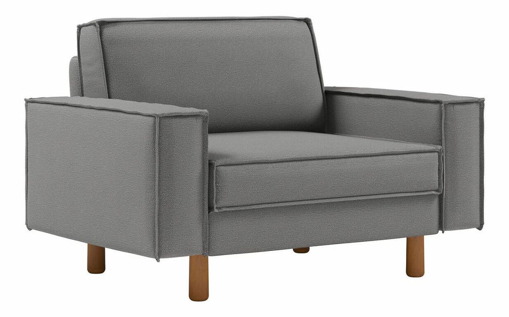 Pohovka dvousedačka Spary 2 (mořská + ořech)