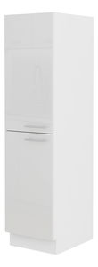 Dolní kuchyňská skříňka na koš Lavera 30 DK 162 CARGO 1F BB (bílá + lesk bílý)