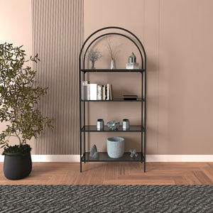 Regál Monisa 80 (černá)