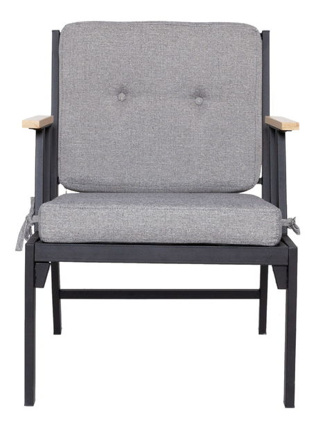 Zahradní 1-místná pohovka Algol (šedá)