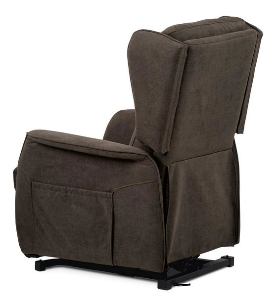 Polohovací křeslo Toman (hnědá)