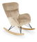 Houpací křeslo Caster (béžová)