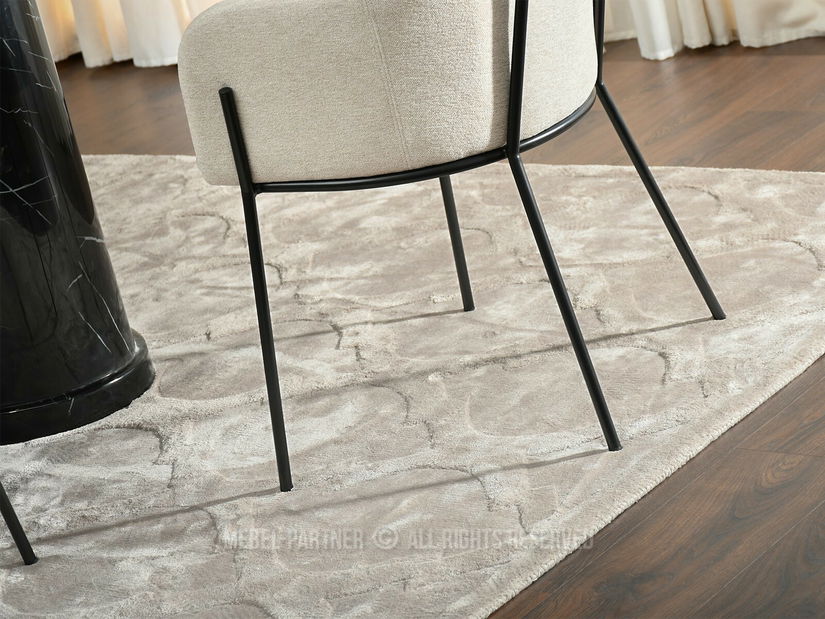 Jídelní židle Bastante (béžová + černá)