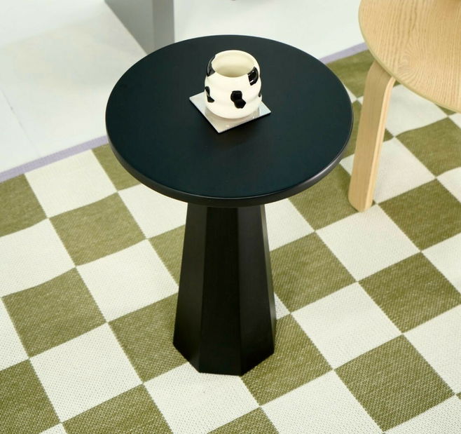 Příruční stolek Lilia (bílá)