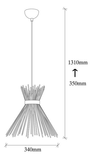 Stropní svítidlo Kira 3081