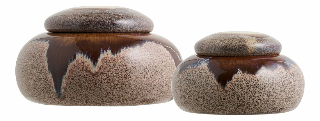 Dózy 2 ks Jasmina 1 (hnědá)