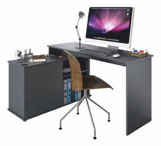 PC stolek Toredol (grafit)