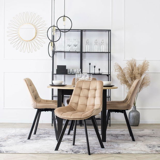 Jídelní židle Roprodocun (béžová)