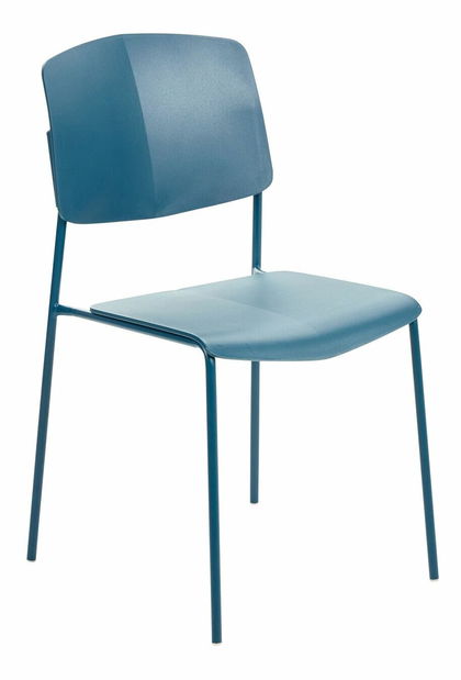 Set 4 ks jídelních židlí Augustino (modrá)