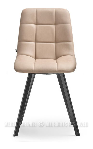 Židle Luigo (béžová + černá)