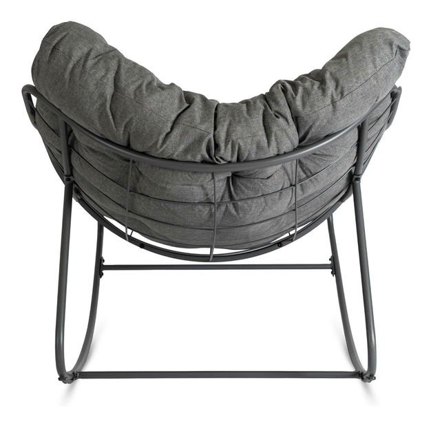 Houpací křeslo Levantado (šedá)