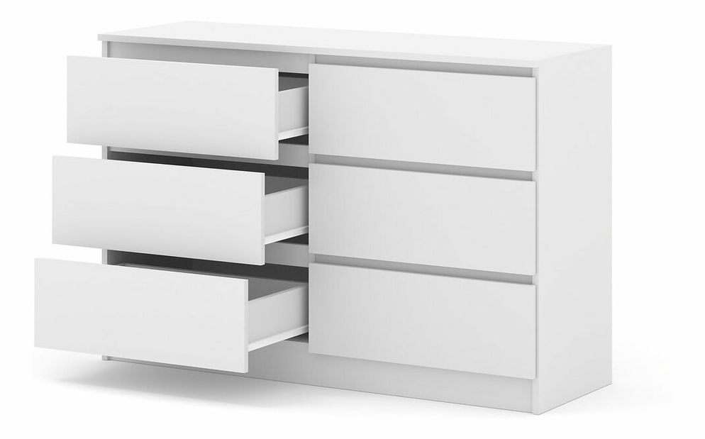 Komoda Maya S6 (bílá)