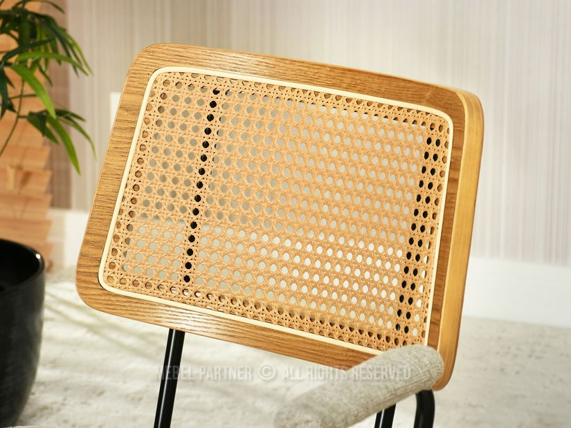 Židle Cleo (dub + černá)