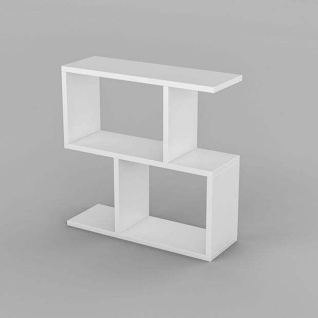 Příruční stolek Live (bílá)