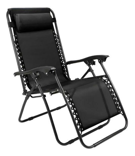 Zahradní křeslo Gerry new (černá)