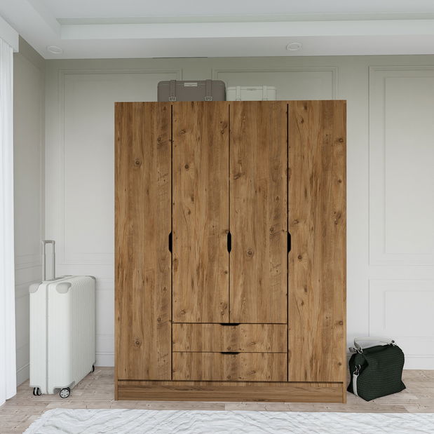 Šatní skříň Walnatta (ořech)