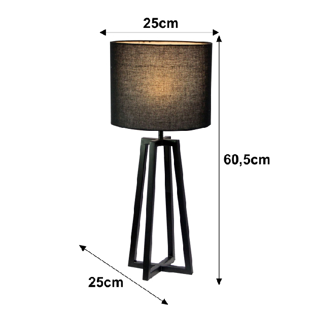 Stolní lampa Quinn typ 15