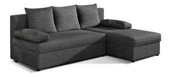 Rohová sedací souprava Genna (šedá) (P)