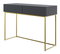 Toaletní stolek Vertigo V3 (černá + zlatá)