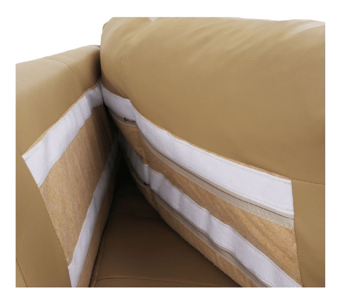 Kožená rohová sedací souprava Viewpark (L)