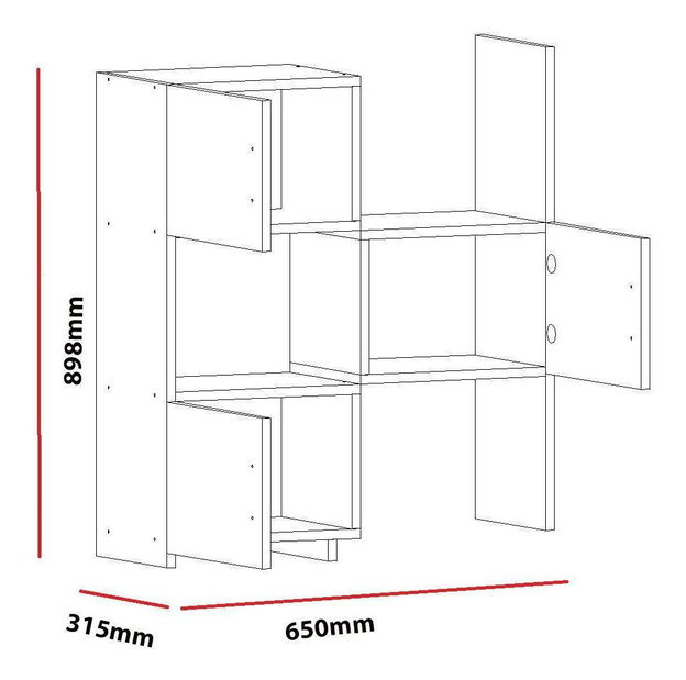 Skříňka Angiel (bílá)