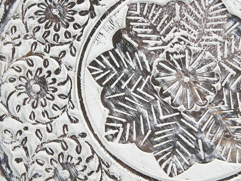 Set 2 ks konferenčních stolků Adelio (tmavé dřevo)