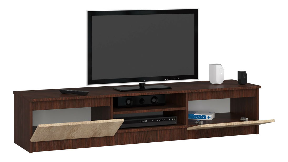 TV stolek Katalina (wenge + dub sonoma)