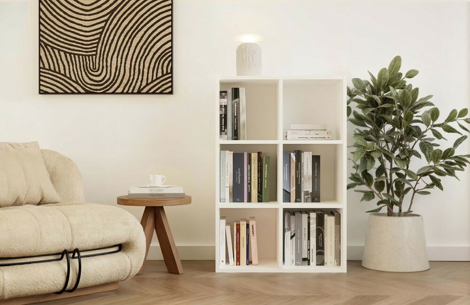 Regál Metros 1 (bílá)