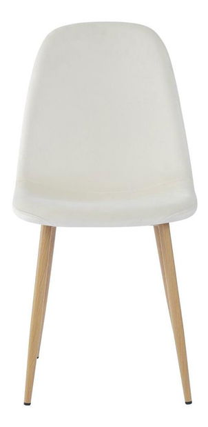 Jídelní židle Laga (béžová + buk)