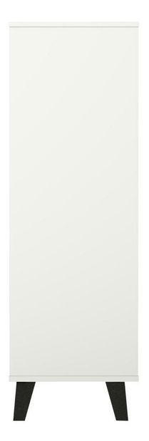 Komoda Brisas 3 (bílá + černá)