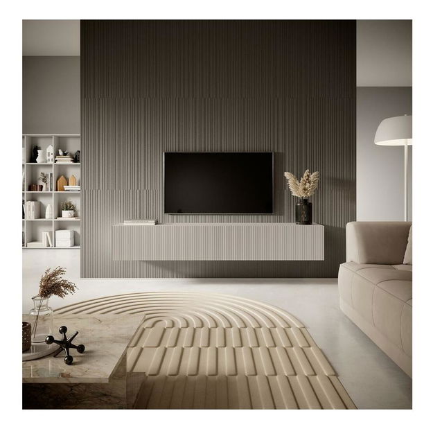 TV skříňka/stolek Vertigo 175 (sivobéžová)