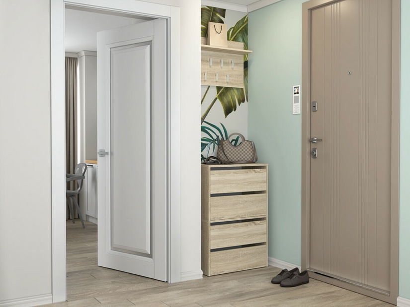 Botník (skříňka na boty) Metido 1 (dub sonoma)