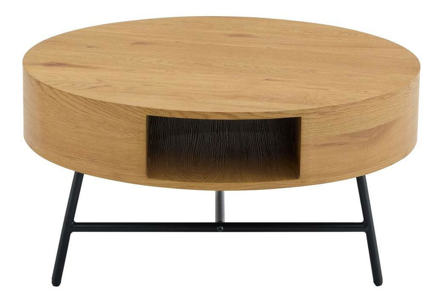 Konferenční stolek Turin (dub + černá)