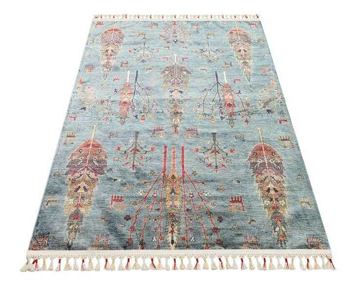 Koberec 80 x 150 cm Atik 8 (bílá)