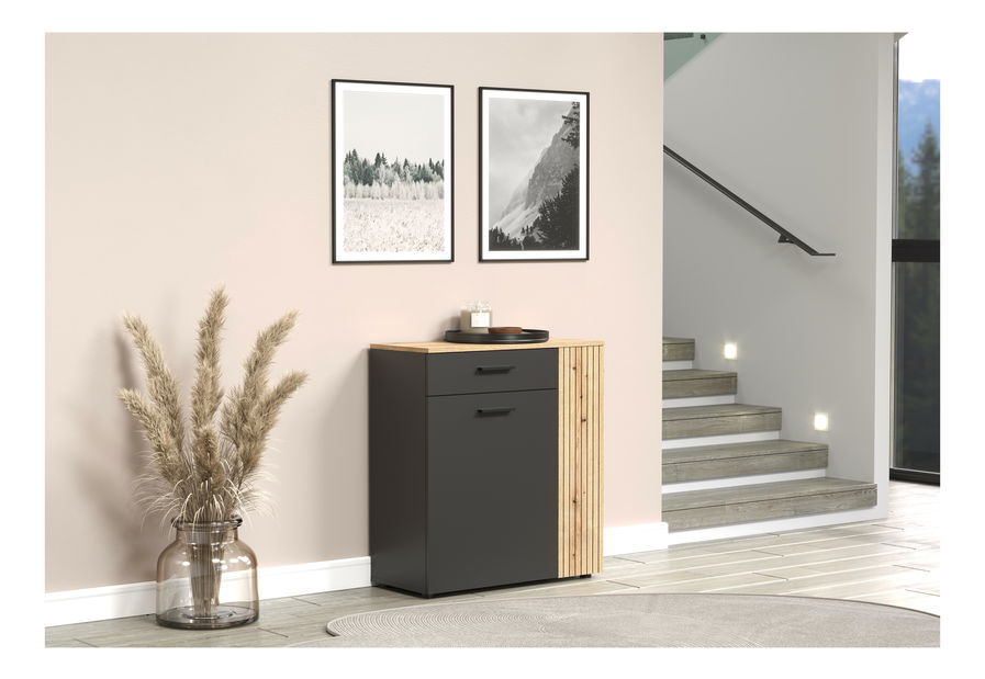 Komoda Esferas 1 (grafit + dub evoke)