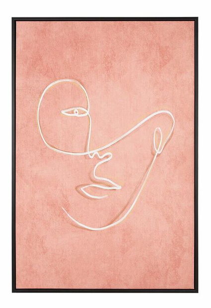 Obraz 63x93 cm ASAT (růžová)