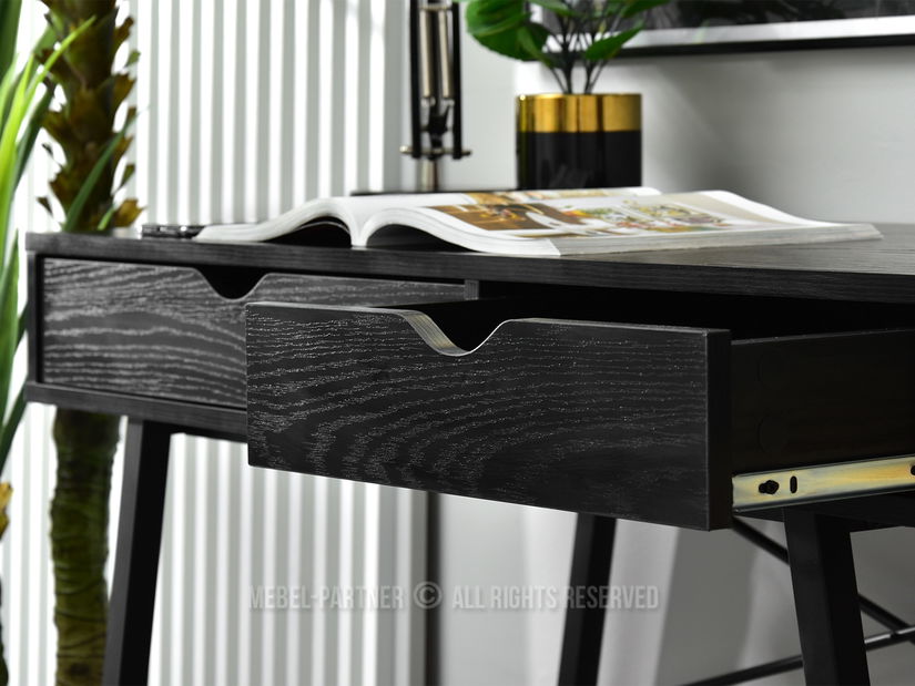 PC stolek Fallon (černá)