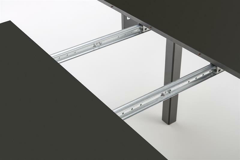 Toaletní stolek Hektor XL (černá) (se zrcadlem)