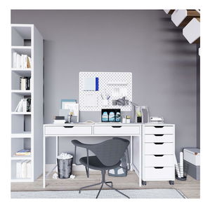 Psací stůl Durun Set (bílá)