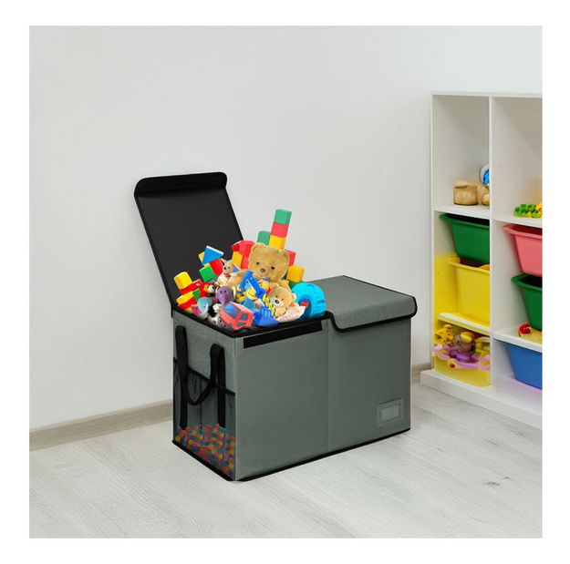 Úložný box Dierer (šedá + černá)