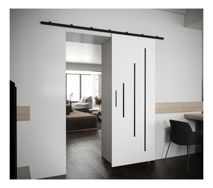 Posuvné dveře 70 cm Zodiac Y (bílá matná)