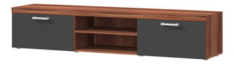 TV stolek/skříňka Salford S8 (švestka + grafit)