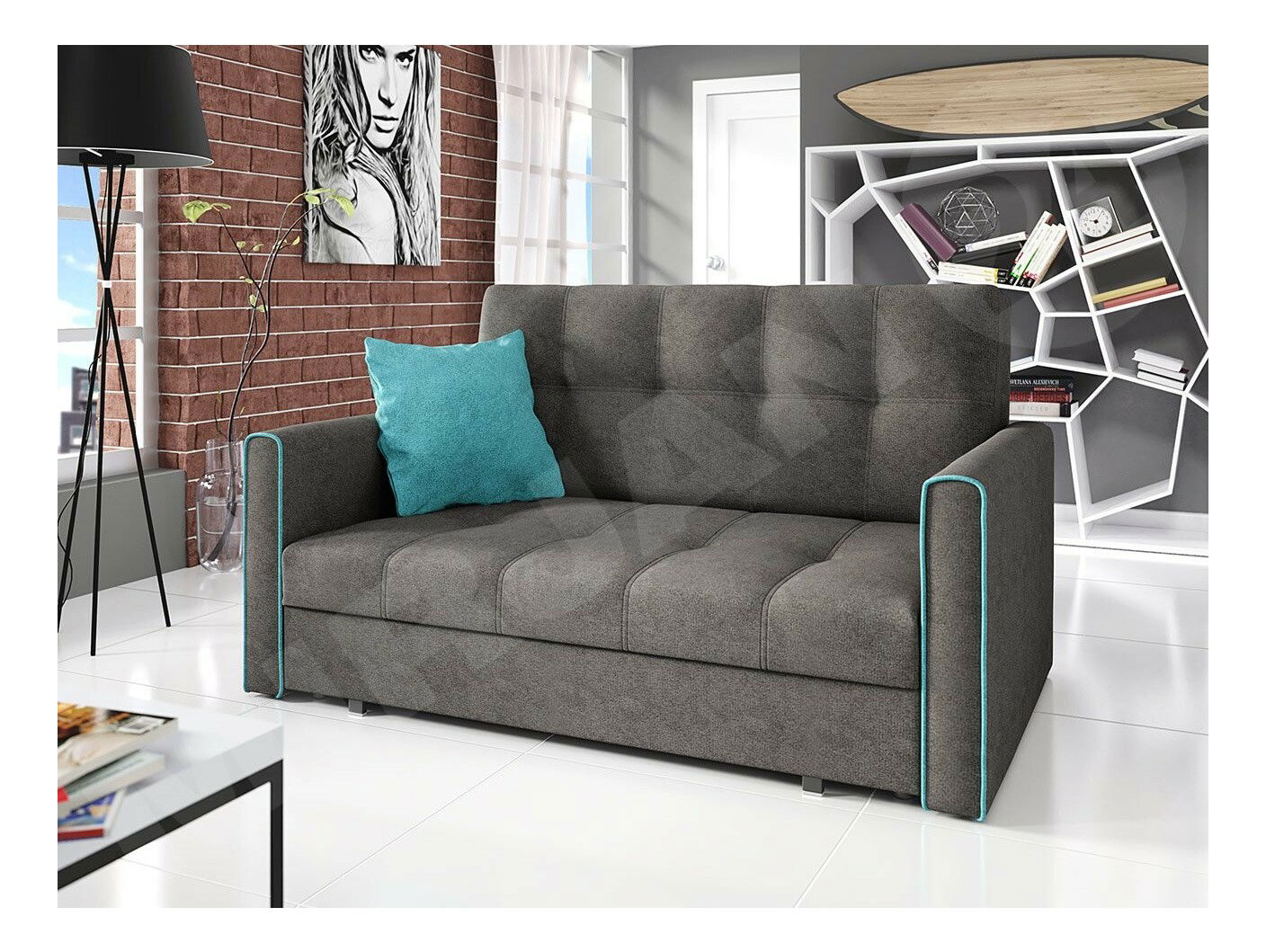 Rozkládací pohovka Carivia Bis III (Alova 36 + Alova 29) (s úl. prostorem)