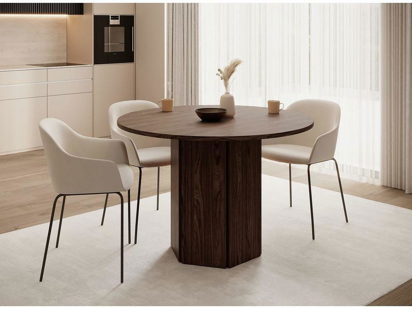 Jídelní stůl Hermionne (pro 4 osoby) (ořech) *bazar