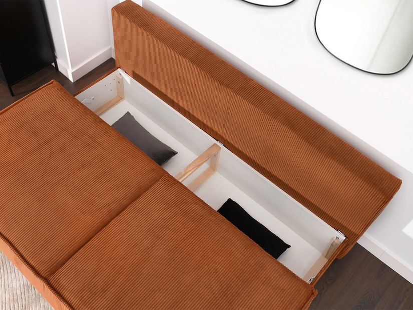 Pohovka dvousedačka Nazismo (černá)