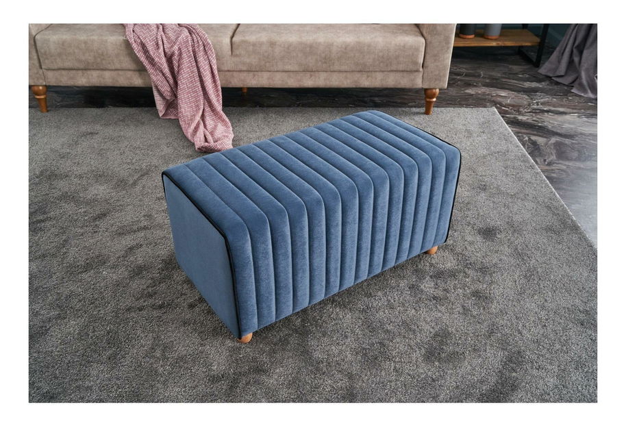 Taburetka Mabelona (modrá)